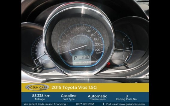 2015 Toyota Vios G AT FOR SALE-3