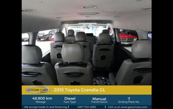 2015 Toyota Hiace Grandia GL MT Diesel-4