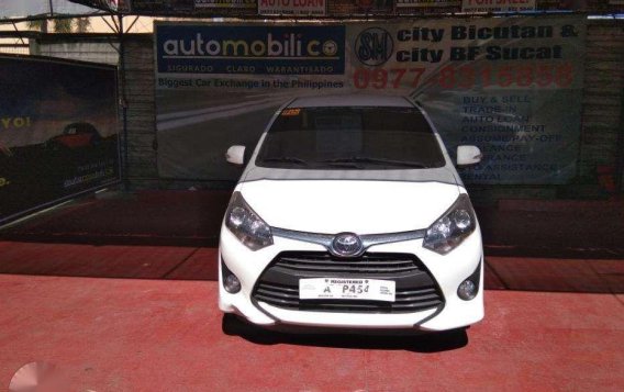 2018 Toyota Wigo White MT Gas - Automobilico Sm City Bicutan-3
