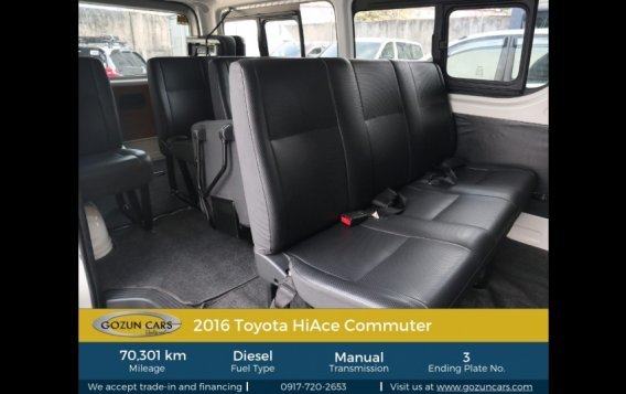2016 Toyota Hiace Commuter MT FOR SALE-5
