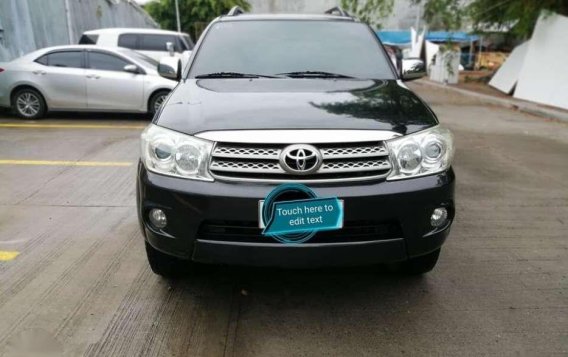 TOYOTA FORTUNER G 2011 Manual for sale