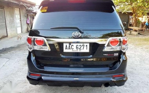 2015 Toyota Fortuner G AT Diesel TRD Black Edition-2