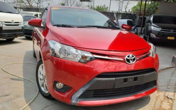 Toyota Vios 1.3 E 2017 Manual Red for sale