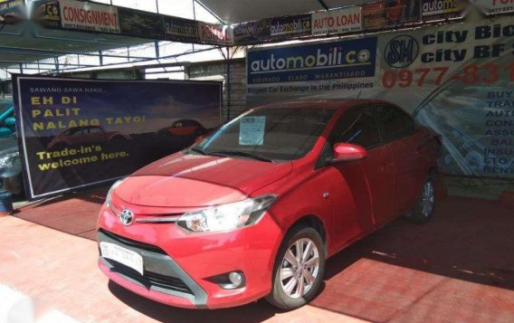 2018 Toyota Vios Red AT Gas - Automobilico Sm City Bicutan-1