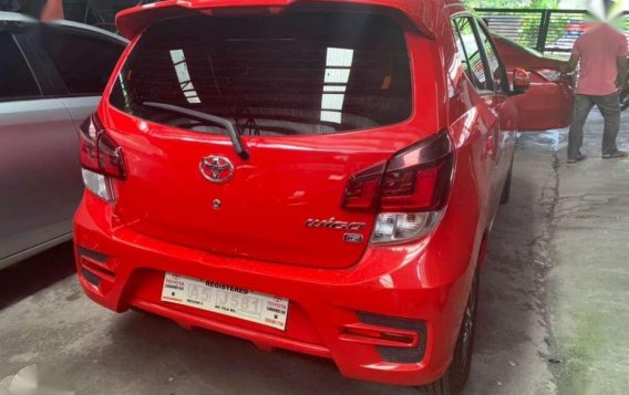 2018 Toyota Wigo 10 G Automatic Red for sale-1