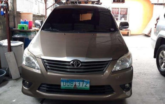 2013 Toyota Innova E manual for sale