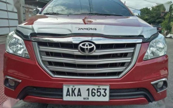 2015 Toyota Innova E Manual Transmission Diesel engine