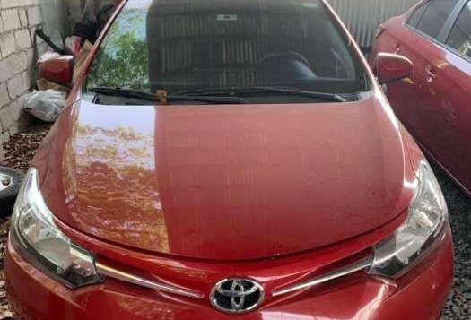 2017 TOYOTA Vios 13 E Manual Red 1st owned-1