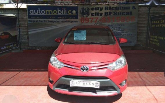 2018 Toyota Vios Red AT Gas - Automobilico Sm City Bicutan