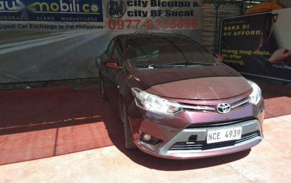 2016 Toyota Vios Blackish Red Gas AT - Automobilico SM City Bicutan-2