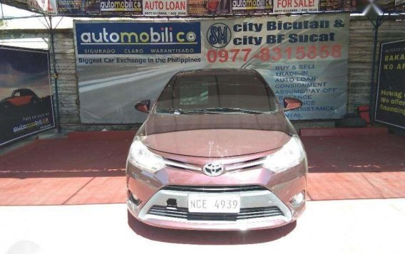 2016 Toyota Vios Blackish Red Gas AT - Automobilico SM City Bicutan