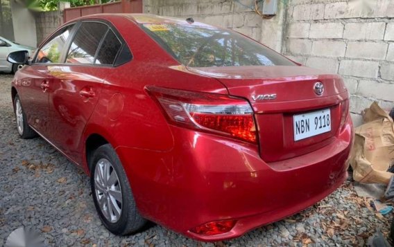 2017 TOYOTA Vios 13 E Manual Red 1st owned-3