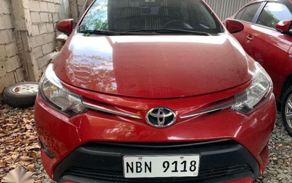 2017 Toyota Vios 1.3 E Dual Vvti Manual Red Mica