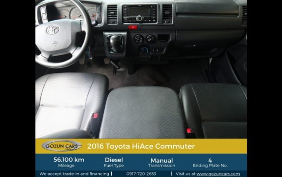 2016 Toyota Hiace Commuter MT for sale-3