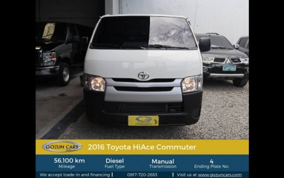 2016 Toyota Hiace Commuter MT for sale-1