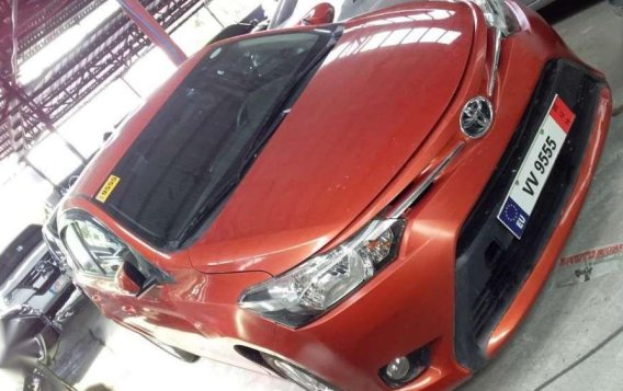 Grab 2017 Toyota Vios Manual Orange 