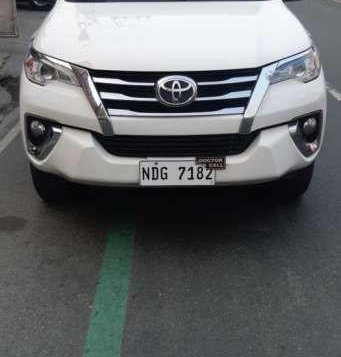 2017 Toyota Fortuner G 4x2 Matic Transmission