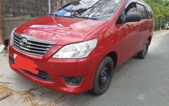 2016 TOYOTA INNOVA J Red-First Owned
