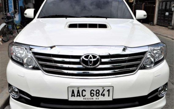 2015 Toyota Fortuner G for sale-2