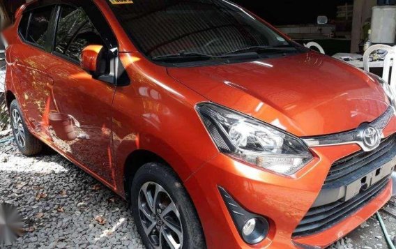 2017 Toyota Wigo G Orange Manual N.L for sale