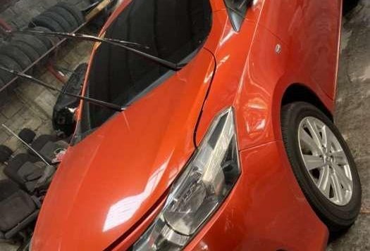 2016 Toyota Vios E AT orange FOR SALE-1