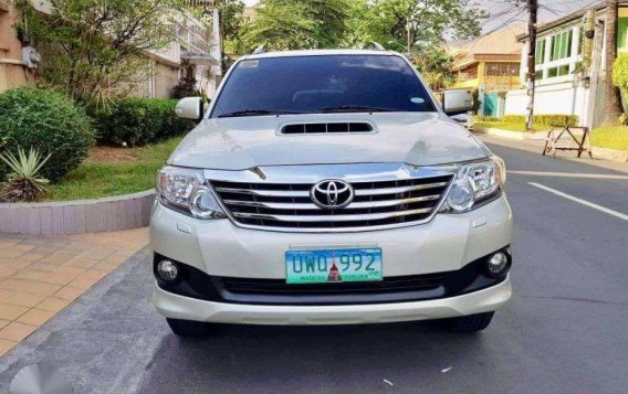 2013 Toyota Fortuner 4x2 Automatic Original Casa Color-8