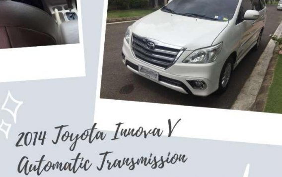2014 Toyota Innova V Automatic diesel for sale 