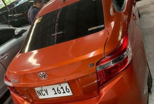 2016 Toyota Vios E AT orange FOR SALE-5