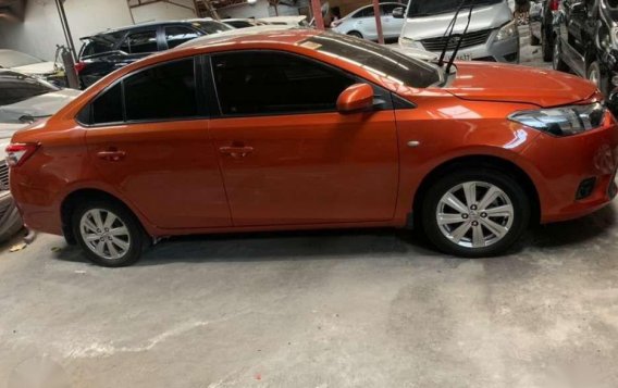 2016 Toyota Vios E AT orange FOR SALE-4