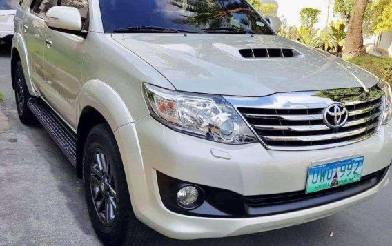 2013 Toyota Fortuner 4x2 Automatic Original Casa Color-5