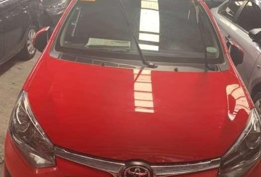 2018 Toyota Wigo 1.0 G Automatic Red for sale -1