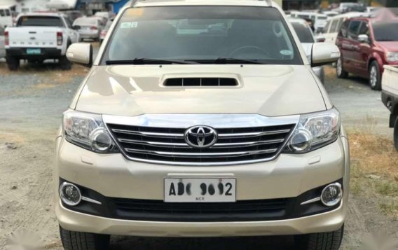 Toyota Fortuner V 2015 AT for sale -3