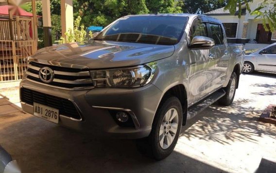 2016 Toyota Hilux G model 4x2 2.4 engine AT