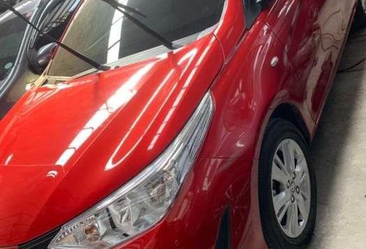 2018 TOYOTA Vios Emanual red New Look FOR SALE-1