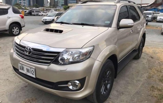 2015 TOYOTA Fortuner V AT VNT Diesel Leather Top of the Line Fresh GPS-4