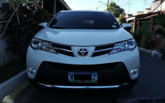 2013 Toyota Rav4 Matic Pearl White 