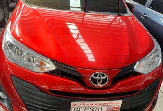 2018 TOYOTA Vios Emanual red New Look FOR SALE