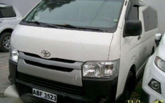 2015 Toyota Hiace Commuter 2.5 MT Dsl BDO pre owned cars-1