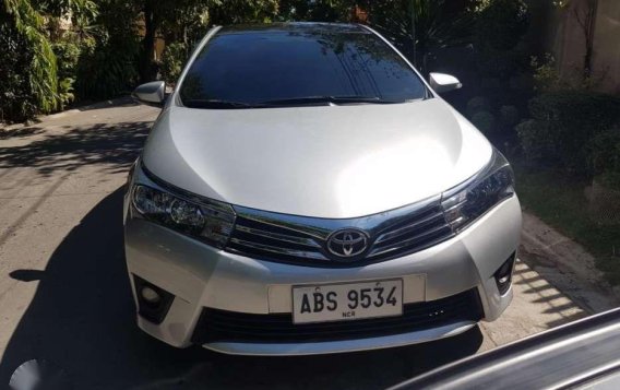 2015 Toyota Corolla Altis 1.6 G MT Silver Metallic-1