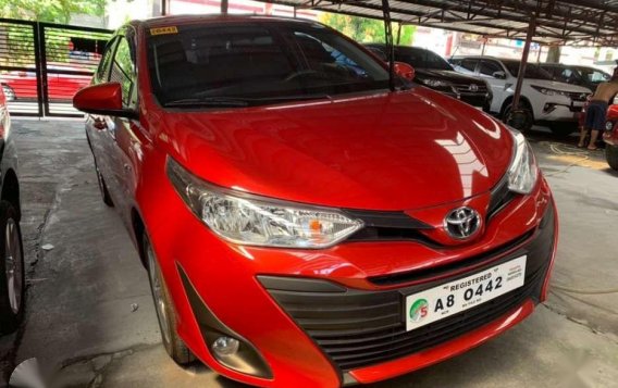 2019 Toyota Vios 1.3 E Automatic Red for sale-1