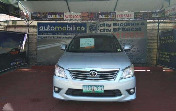 2012 Toyota Innova 2.0 G MT Gas - Automobilico Sm City Bicutan