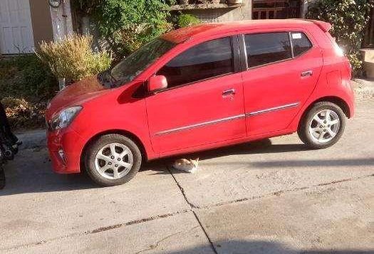 Toyota Wigo 1.0 G MT model 2016 Red for sale