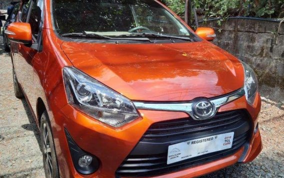 Toyota Wigo G 2019 Orange for sale