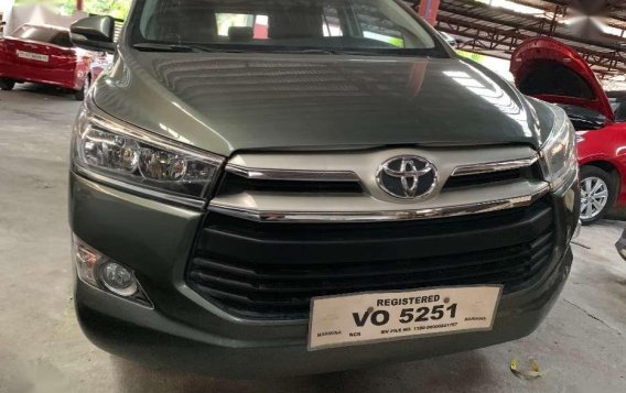 2017 Toyota Innova Automatic Alumina Jade Green