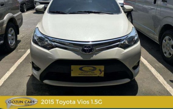 Toyota Vios 1,5G Automatic 2015 for sale