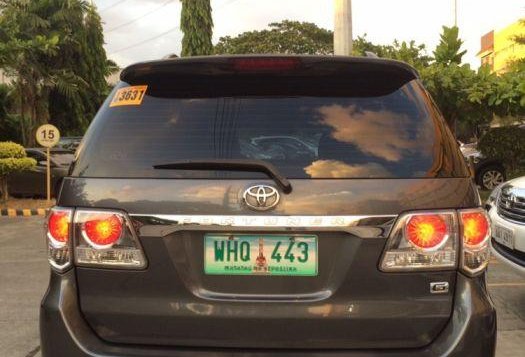 Toyota Fortuner G 4x2 2013 for sale-6