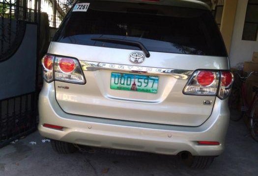 Toyota Fortuner G 2012 for sale-4