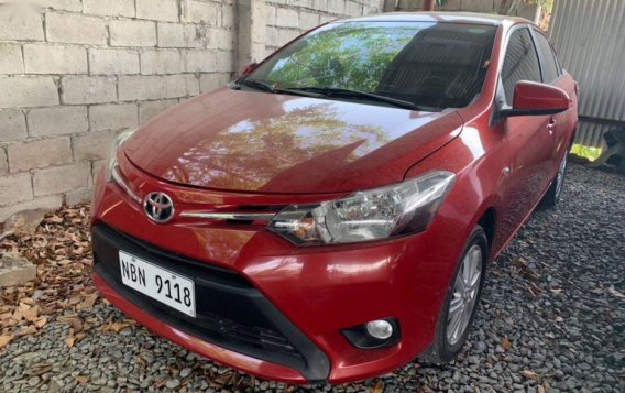 2017 Toyota Vios 13 E Manual Red-1