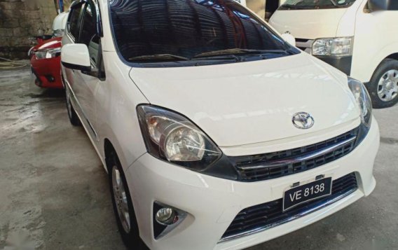 Selling White 2016 Toyota Wigo in Quezon City