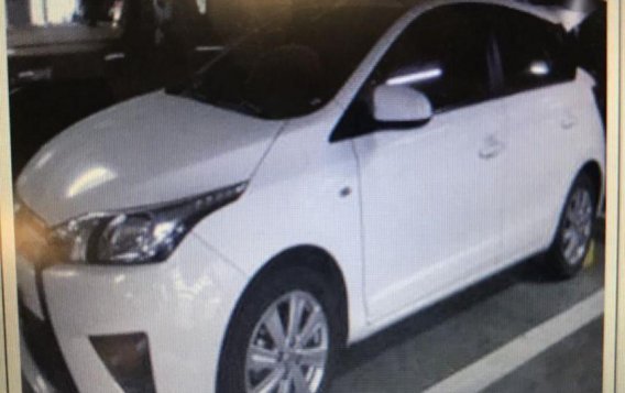 Selling Toyota Yaris 2016 Manual Gasoline in Taguig